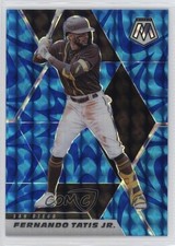 2021 Panini Mosaic Reactive Blue Mosaic Prizm Fernando Tatis Jr #123 0qn
