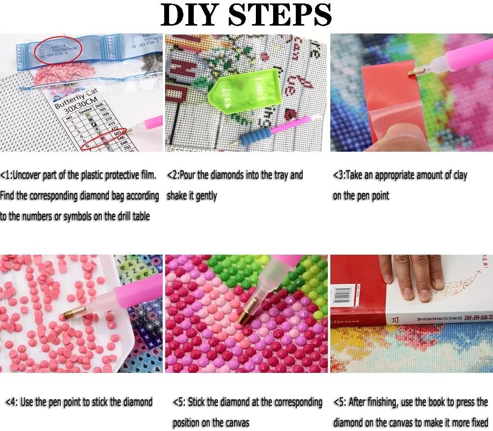 5D Diamond Painting Kits for Adult Beginners, Two Birds on a Branch Diamond Art 