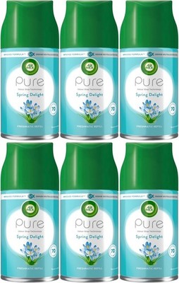 Airwick Freshmatic Spray Nachfüllpackungen - Pure Spring Delight - 250ml 6er Pack