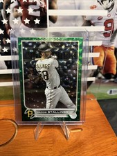 2022 Topps #286 Jacob Stallings Green Foil /499