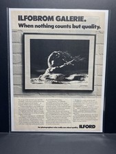 1981 Vintage Ads, Printed Ad, Ilford Film Paper 1288 