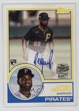 2023 Topps Archives 1983 Fan Favorite Liover Peguero #83FF-LP Auto b1g