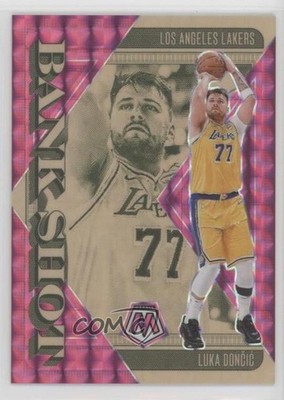2024-25 Panini Mosaic Bank Shot Pink Prizm /149 Luka Doncic Dončić #7 0m1w