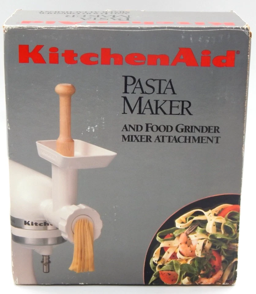 Accesorio mezclador de pie SNFGA Kitchen Aid para hacer pasta y molinillo de alimentos Foto 4 de 4