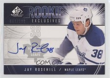 2009 SP Game Used Edition Rookie Exclusives 62/100 Jay Rosehill #RE-JR Auto 2d8