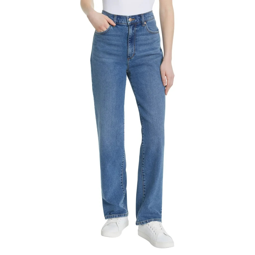 Gloria Vanderbilt Women&rsquo;s Straight Leg Relaxed Fit Cotton 