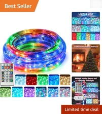 Smart Color Changing Rope Lights - Waterproof LED String Lights for Any Occasion