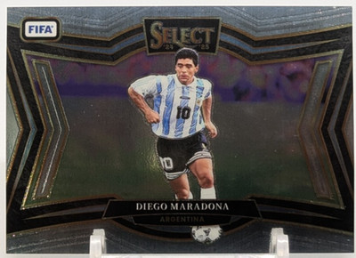 2024-25 Panini Select FIFA Soccer Diego Maradona #248 Field Level - Argentina