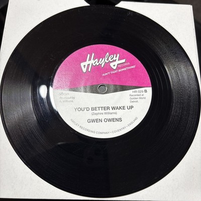 Rose Batiste- It's Not What You Say/Gwen Owen s You d better wake up. 7  Vinyl M