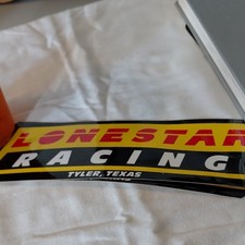 vtg Lone Star Racing Tyler Texas vehicle deca...
