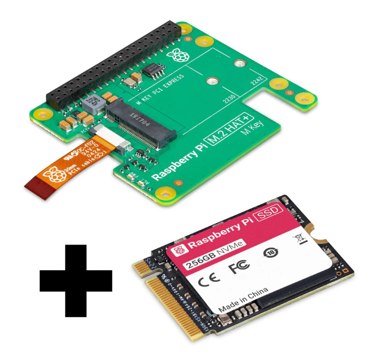Official Raspberry Pi 256 GB SSD Kit for Raspberry Pi 5 - Brand new in box