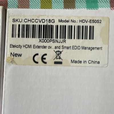 Etekcity HDV-E50S2 HDMI Extender with Smart EDID Management