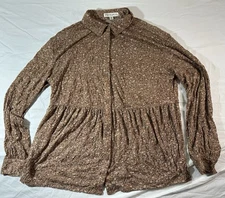 Frye And Co. Womens Top Shirts Monica Floral Arizona Heritage Size M