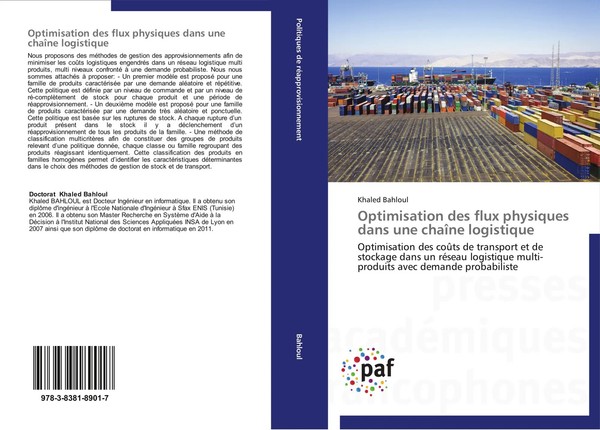Khaled Bahloul | Optimisation Des Flux Physiques Dans Une ChaîNe Logistique-image