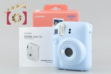 FUJIFILM Instax Mini 12 Pastel Blue Instant Film Camera w/ Box Near Mint 