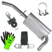 Auspuff Endtopf EndschaldäMpfer FüR Seat Arosa FließHeck 1.0 1.4 (1997-06/2004)