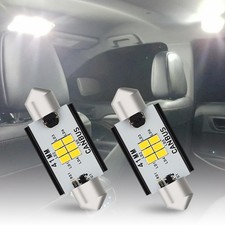 578 6411 41mm Led Parking Dome Maker Map Light Bulbs White Bright Canbus 24x