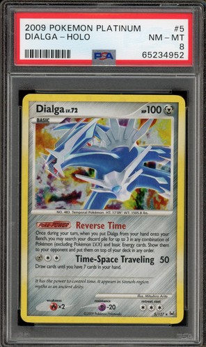 Dialga graded PSA 8 for sale on eBay