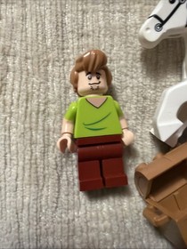 LEGO Scooby-Doo Headless Horseman Minifig Scd002  with Horse/Saddle Shaggy