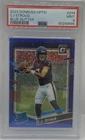 2023 Donruss Optic C.J. Stroud Blue Glitter Prizm Rated Rookie #244 PSA 9 SP SSP