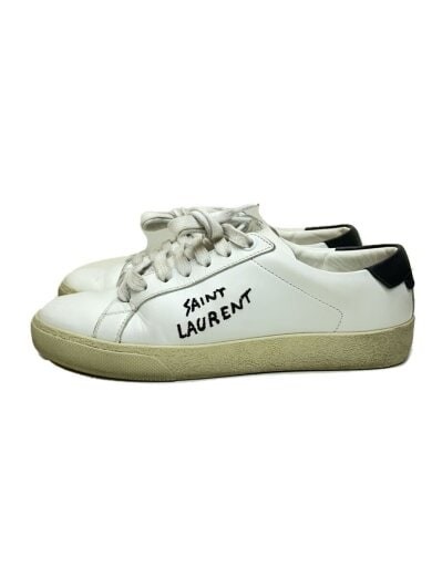 SAINT LAURENT Sneakers basse 35 WHT Pelle