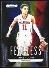 Trae Young 2024 Panini Prizm Draft Picks Fearless Oklahoma Sooners #1
