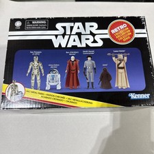 Star Wars Retro Collection 3.75 A New Hope 6-Pack Jawa Kenobi Tusken R2 D2 C3PO