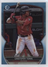 2023 Bowman Draft Chrome Sky Blue Refractor Cristofer Torin #BDC-148 6k2
