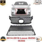 Front Upper & Lower Grille Assembly Primed For 2014-2016 Lexus IS250 / IS350