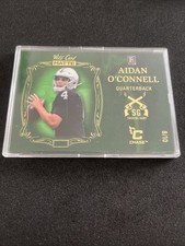 8/10 Aidan Oconnell Matte Wild Card Rookie Smoking Guns Chase Card.