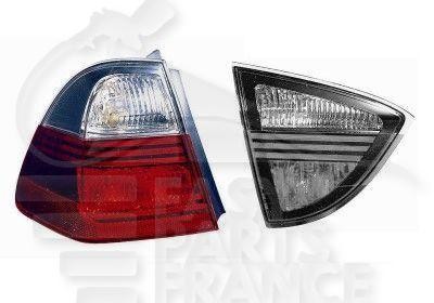 Feu arrière-gauche extérieur fumé pour BMW Série 3 E90 berline 4 portes 2005-2008