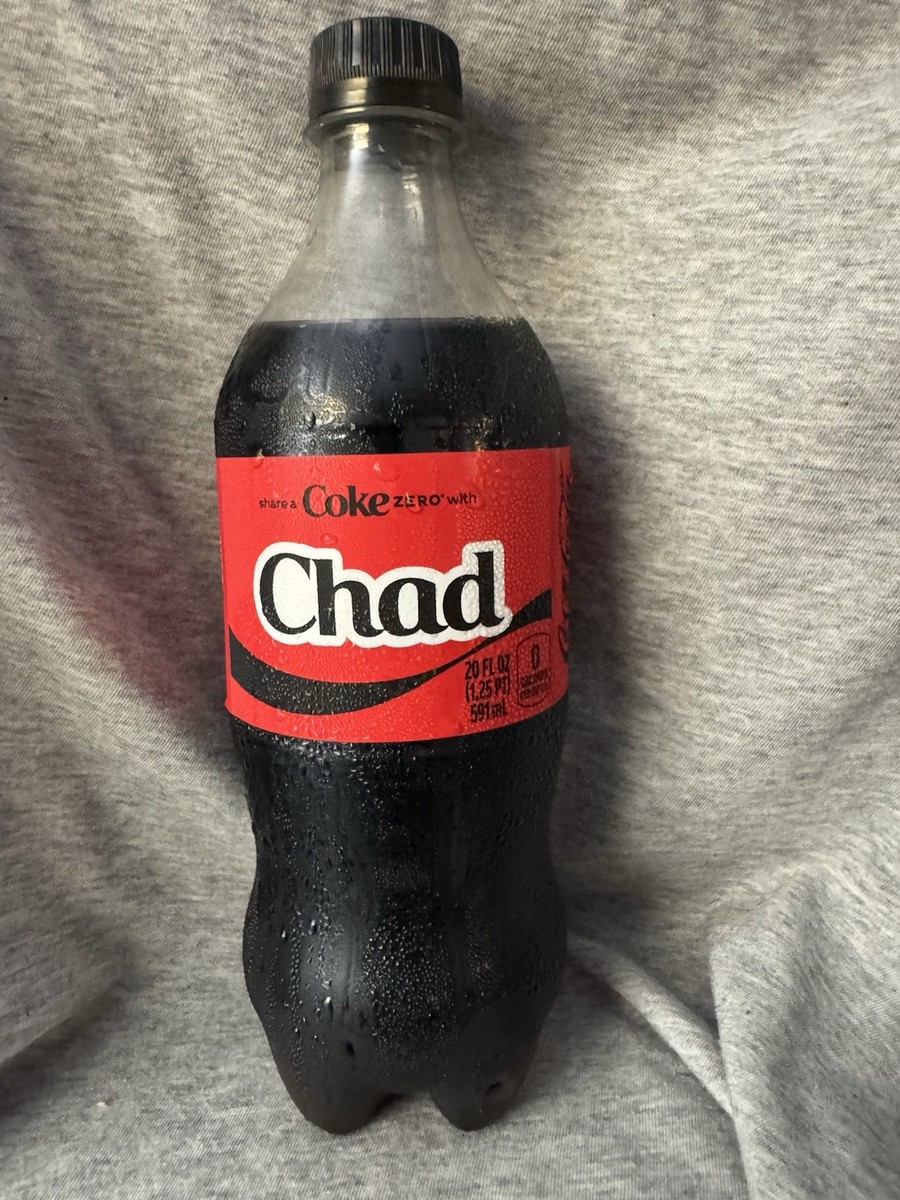 Share a Coke with Chad 2025 Personalized Gift Coca~Cola