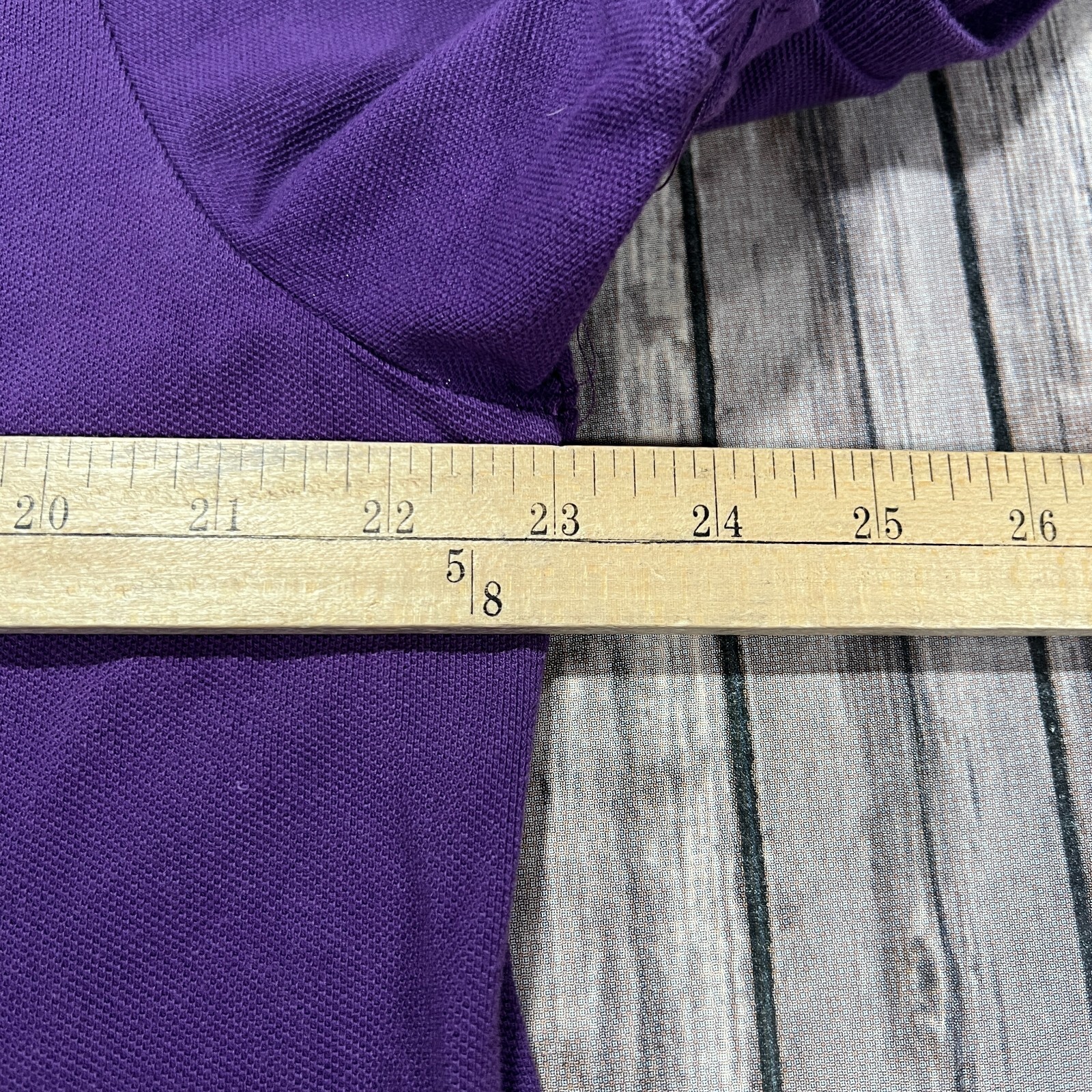 FILA Blazer canottaggio polo manica corta grande uomo viola preppy cotone