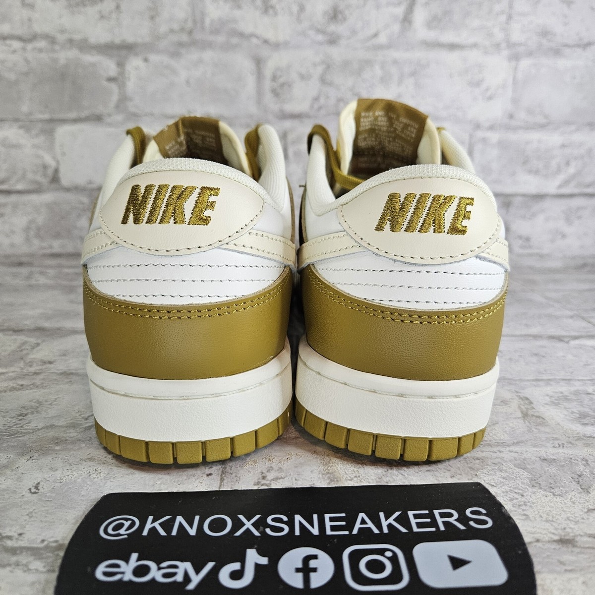 Nike Dunk Low Bronzine Coconut Milk Saturn Gold Sail FZ4042-716