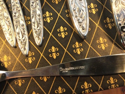 Vintage Late Mid Century Eladan Stainless Flatware Set ELD21 73 Pc Service for 7 - Picture 4 of 4