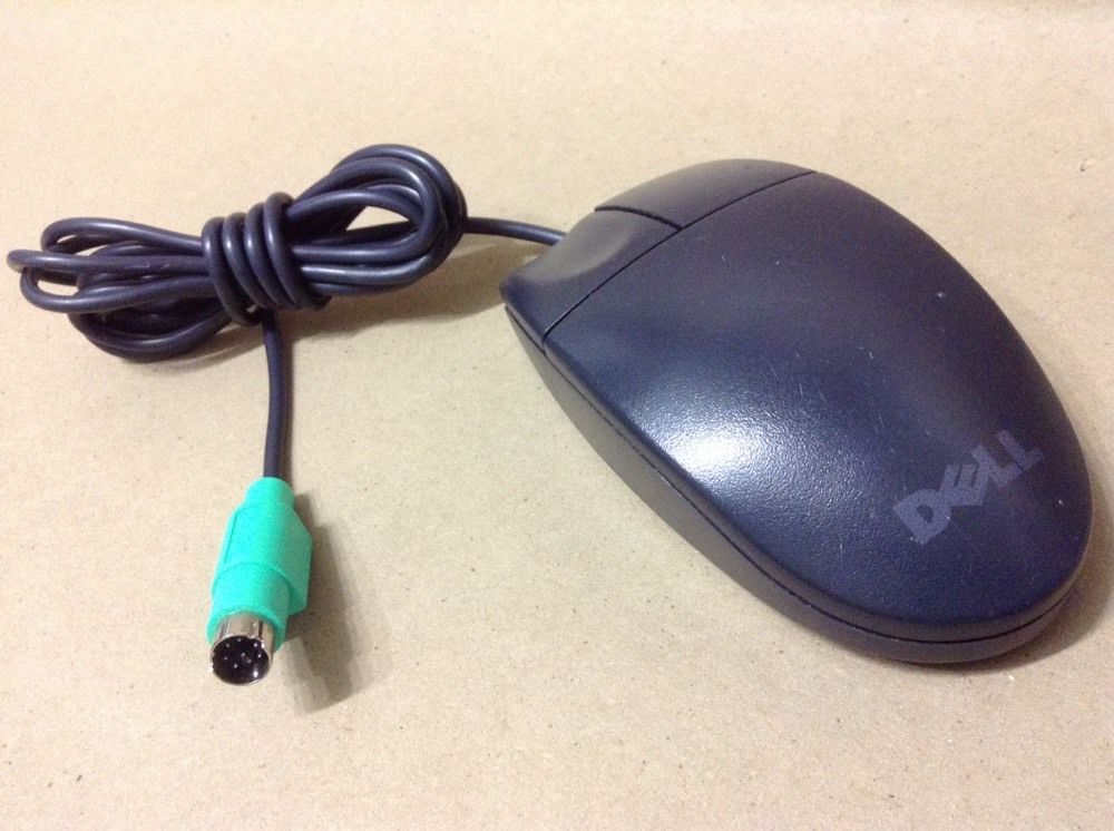 MOUSE DELL Logitech M-S34 roller ball computer PC PS2 MS34