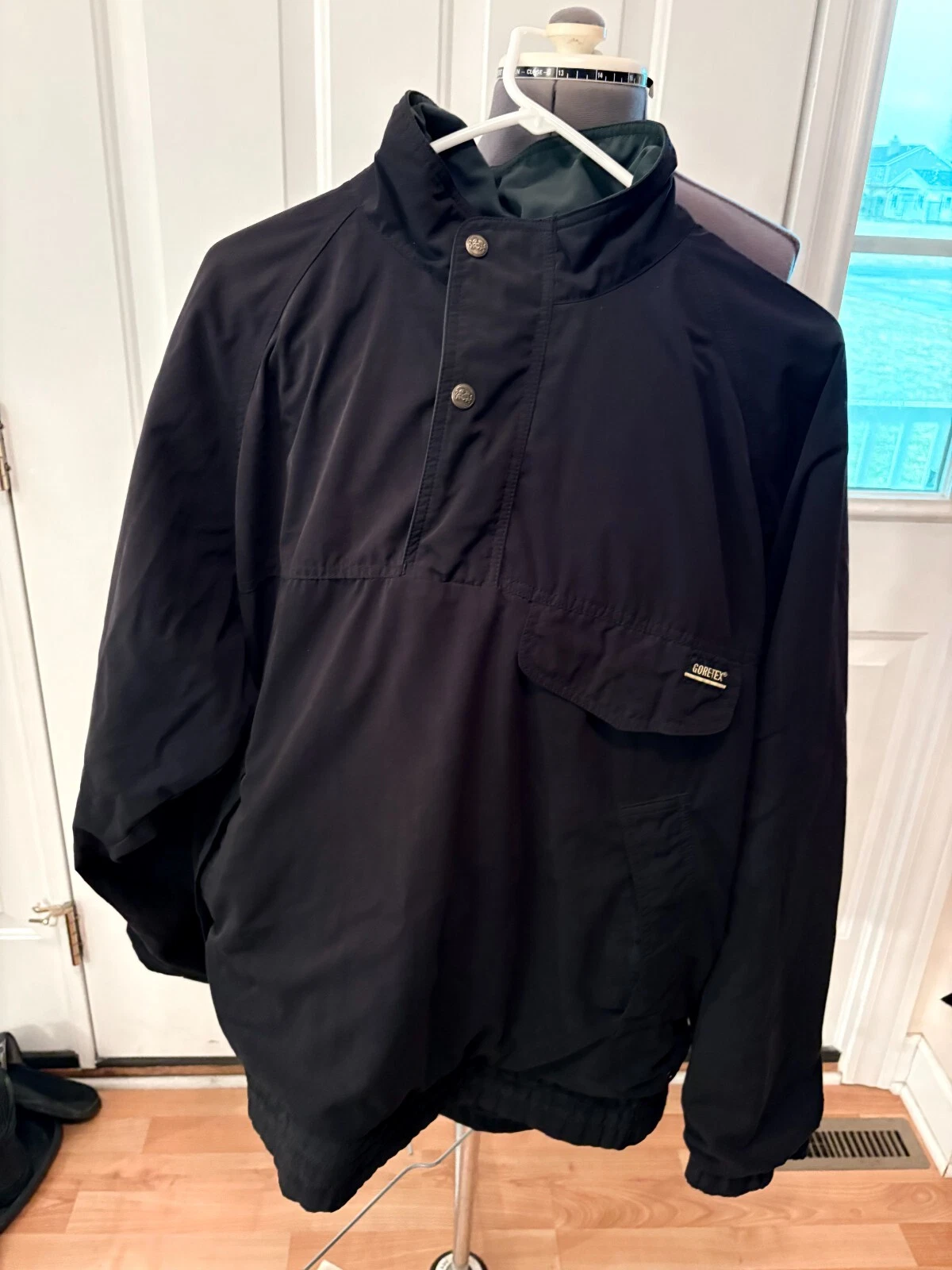 Mens Vintage TOURNEY Jacket Large Navy Blue Gore-Tex Golf Windbreaker Top Pants