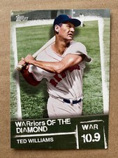 TED WILLIAMS 2020 Topps WARriors of the Diamond #WOD-12 BOSTON RED SOX