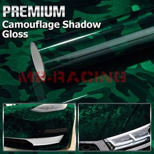 Gloss Camouflage Shadow Camo Car Vinyl Vehicle Wrap Sticker Decal Film Sheet Diy