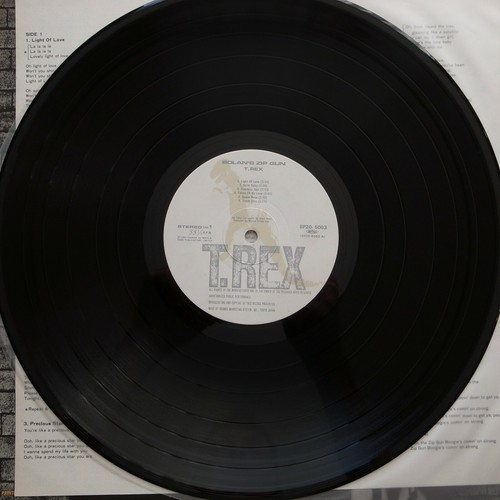 T. Rex – Bolan's Zip Gun - Japan 1983 vinyl LP NEAR MINT SP20-5063 - Picture 4 of 5