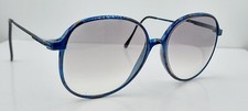 Vintage Marchon CFG-11 Blue Marble Oval Sunglasses FRAMES ONLY
