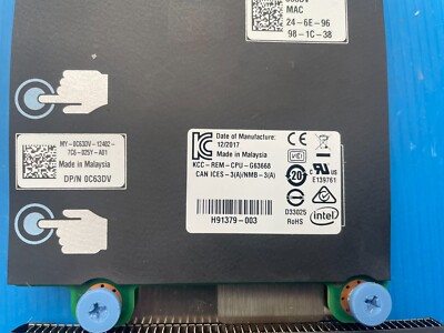 Dell Intel X520 Dual Port 10Gigabit DA/SFP , I350 Dual Port 1Gigabit