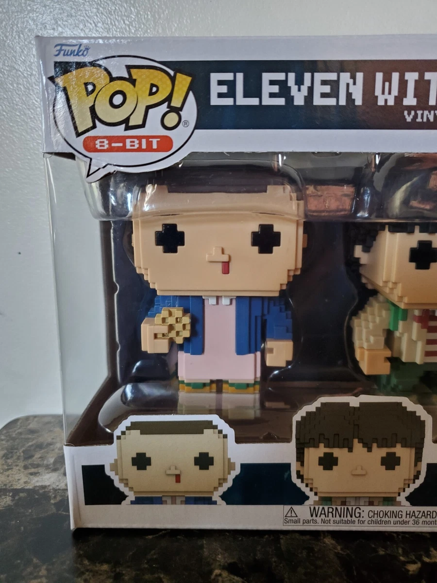 BRAND NEW FUNKO POP STRANGER THINGS 8 Bit Eleven w Eggos Mike