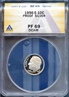 1996-S 10c Silver Roosevelt Dime PF69DCAM ANACS # 7624889 + Bonus