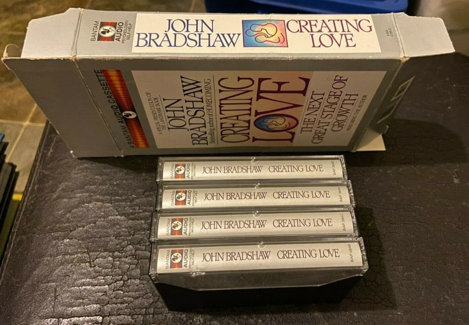 John Bradshaw Creating Love - 4 Cassette Tapes retro self-help, self-development - Image 4 of 4