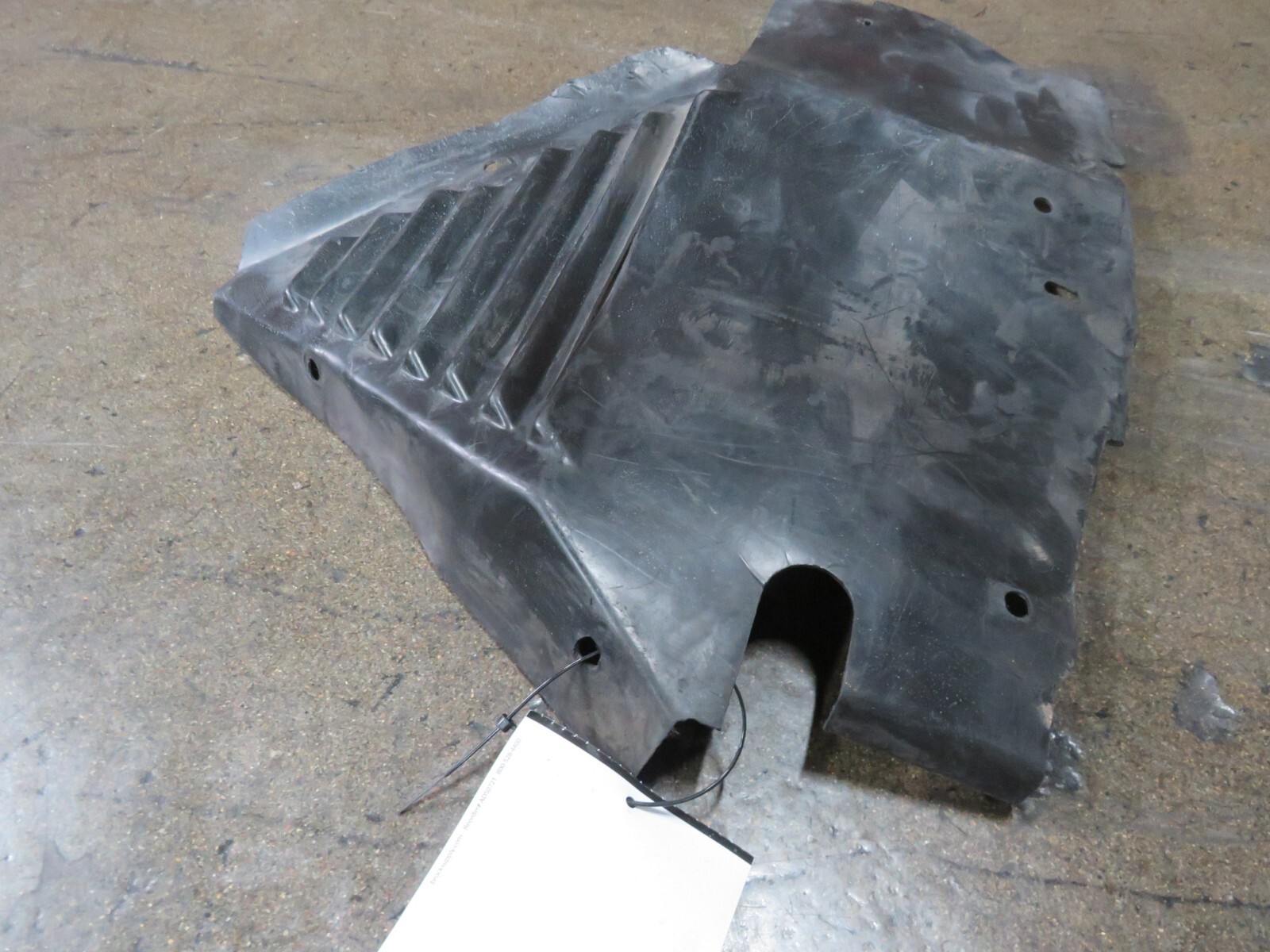 Ferrari 575, LH, Rear Inner Fender Liner, Front Section, Used, P/N 66483200