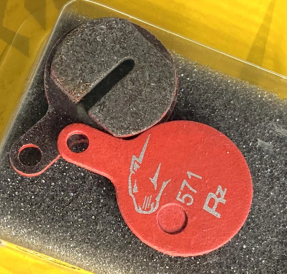 Pastillas de freno de disco de repuesto Jagwire 571 RZ Sport Tektro Lyra nuevas Foto 3 de 3