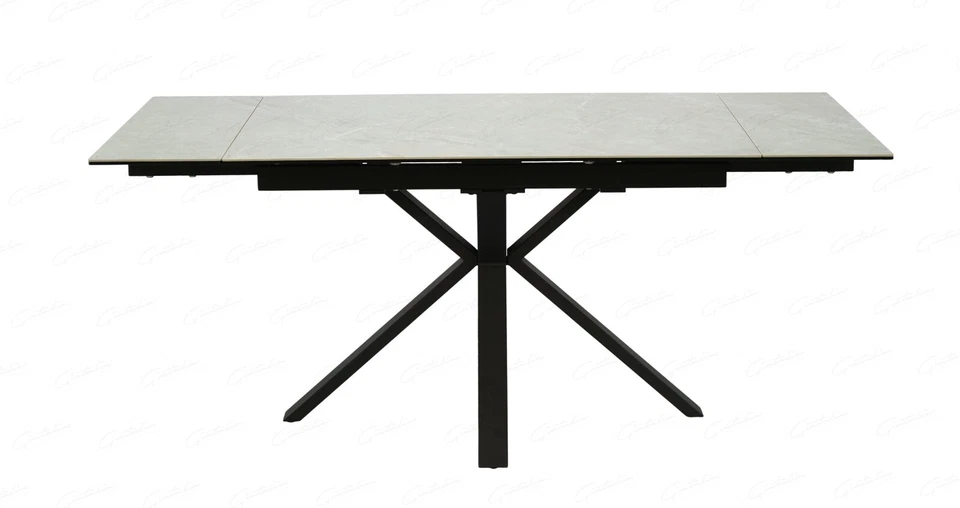 Phoenix Ceramic Marble Small Extending Dining Table 120 - 180cm / 4 to 8 seater - Image 4 of 4