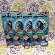 Nuevo Globo Finding Dory Inflate-a-Fun (No requiere helio) Lote de 4