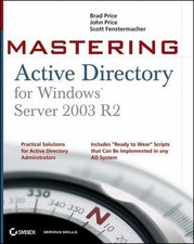 Master Active Directory for Windows Server 2003 R2, Price, Brad, 9780782144413